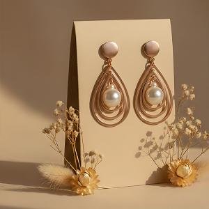 Glimmering Halo Earrings